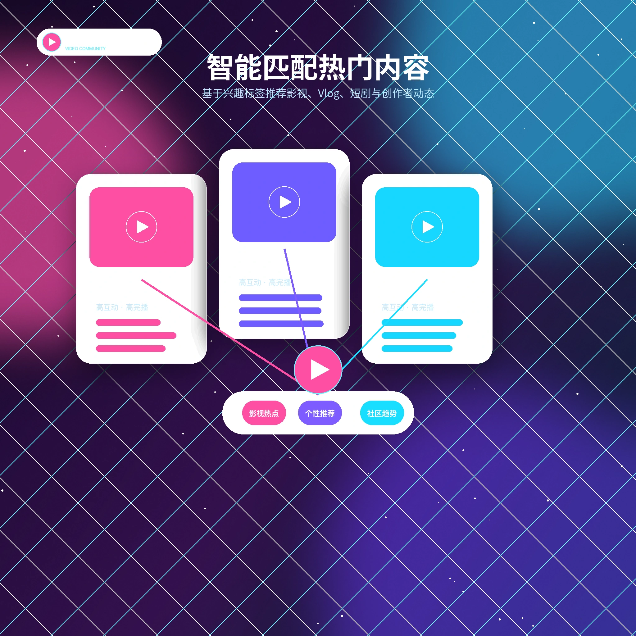 糖心vlog兴趣匹配推荐